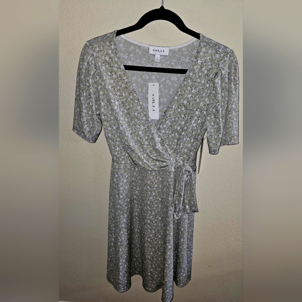 Gilli Tie Side Floral Dress/Summer Dress Size S